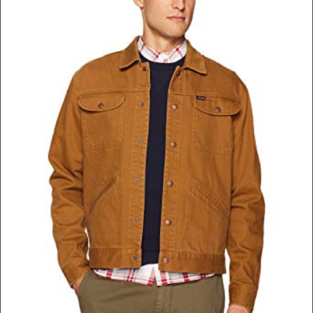 Brixton brown jean jacket